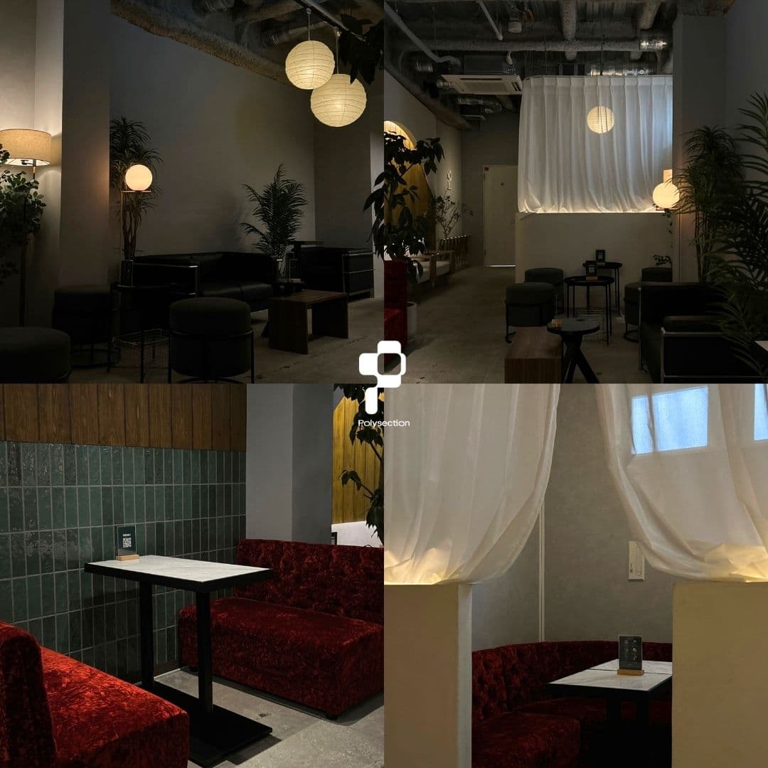 Polysection 渋谷シーシャ喫茶|Hookah cafe loungeのカバー画像